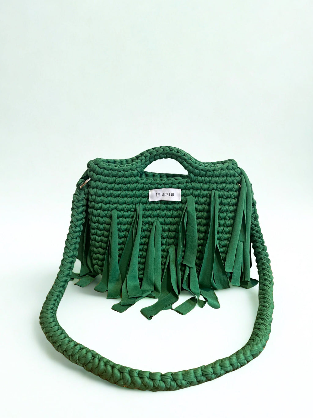 SMALL Crochet bag GREEN