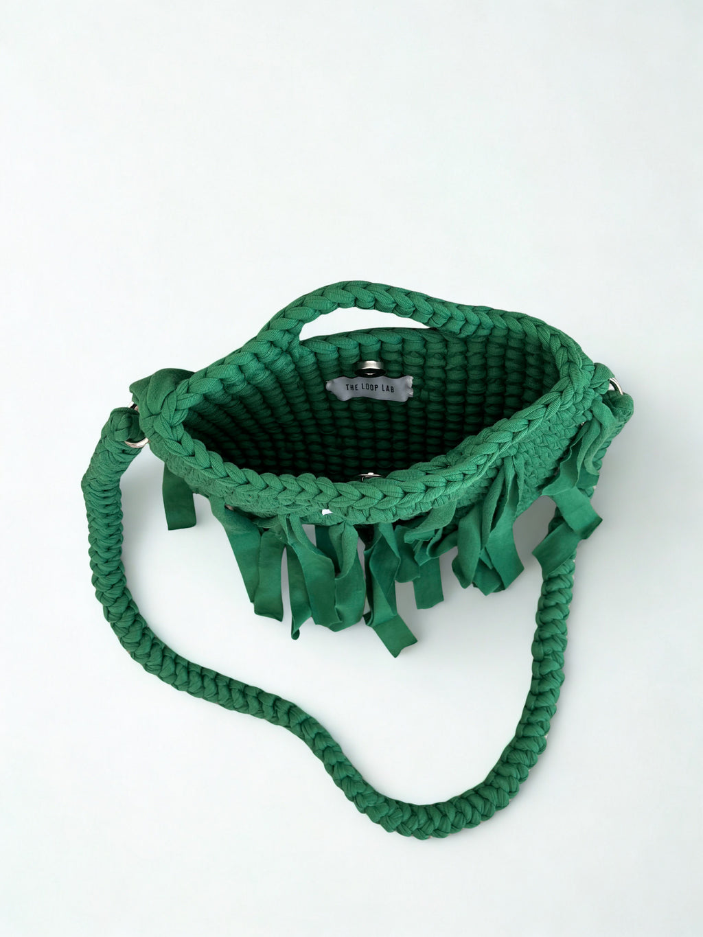 SMALL Crochet bag GREEN