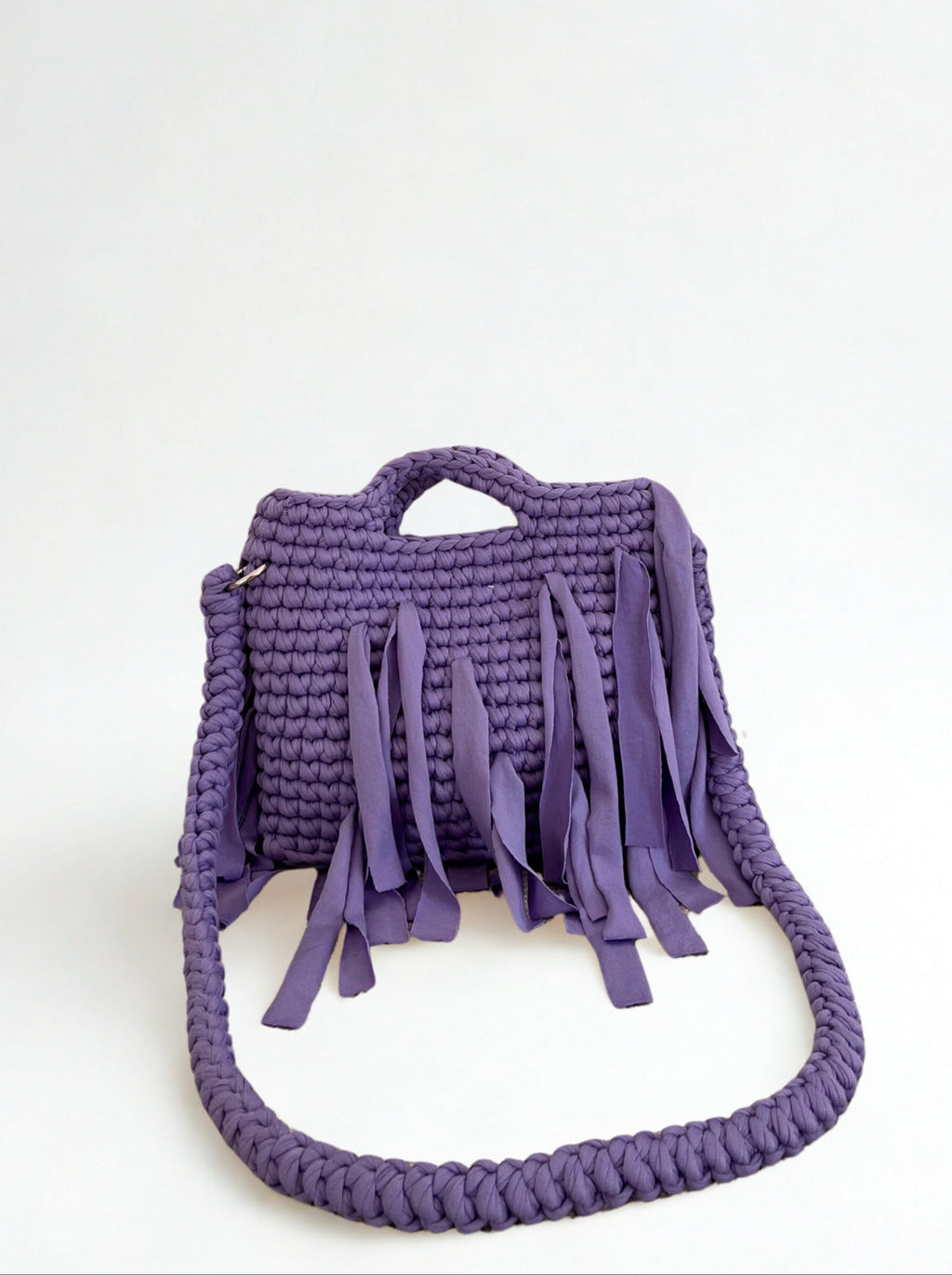 SMALL Crochet bag LILAC