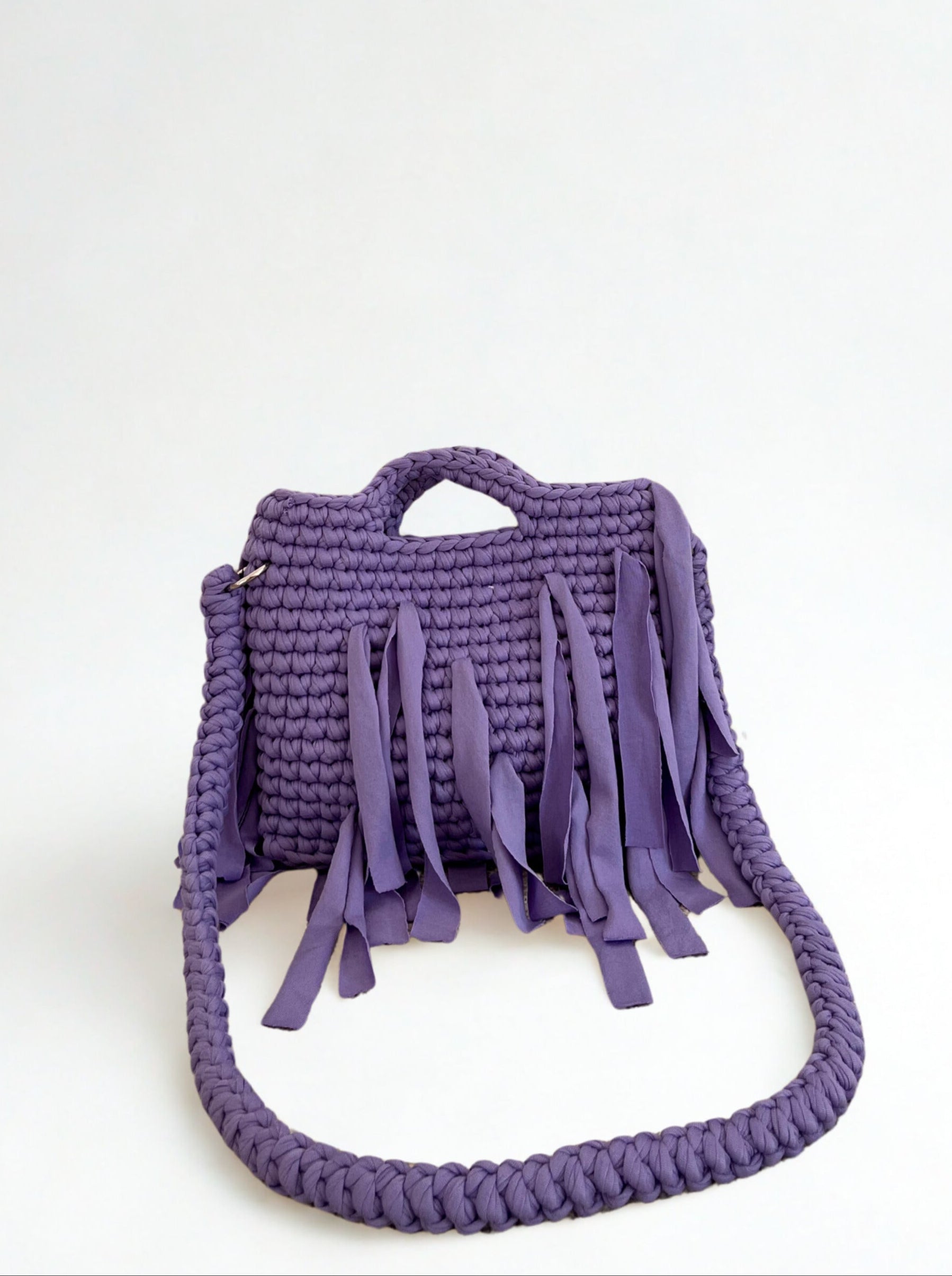 SMALL Crochet bag LILAC