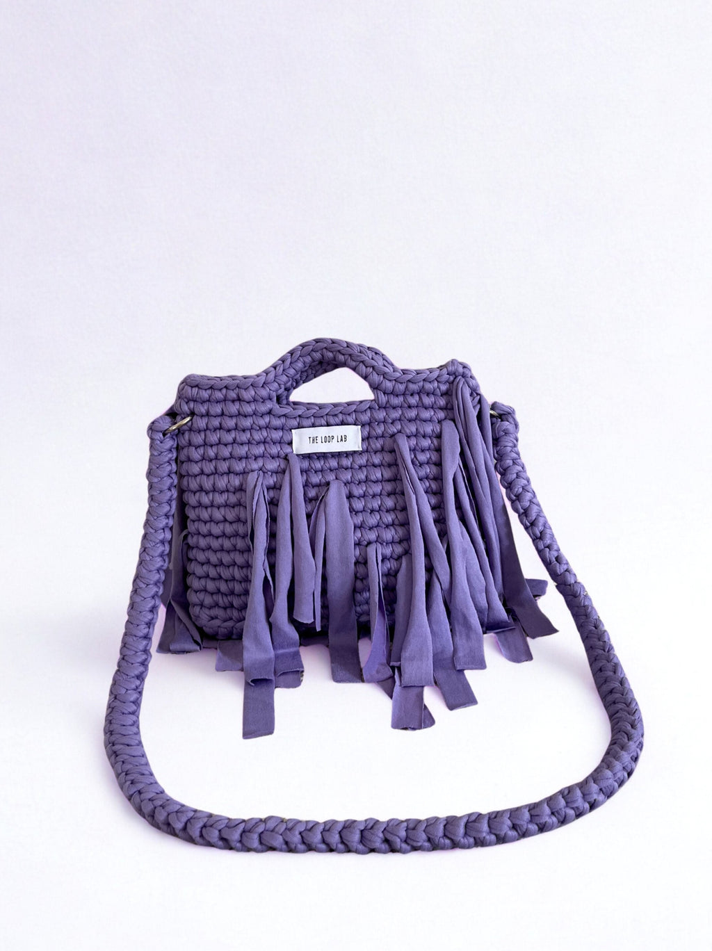 SMALL Crochet bag LILAC