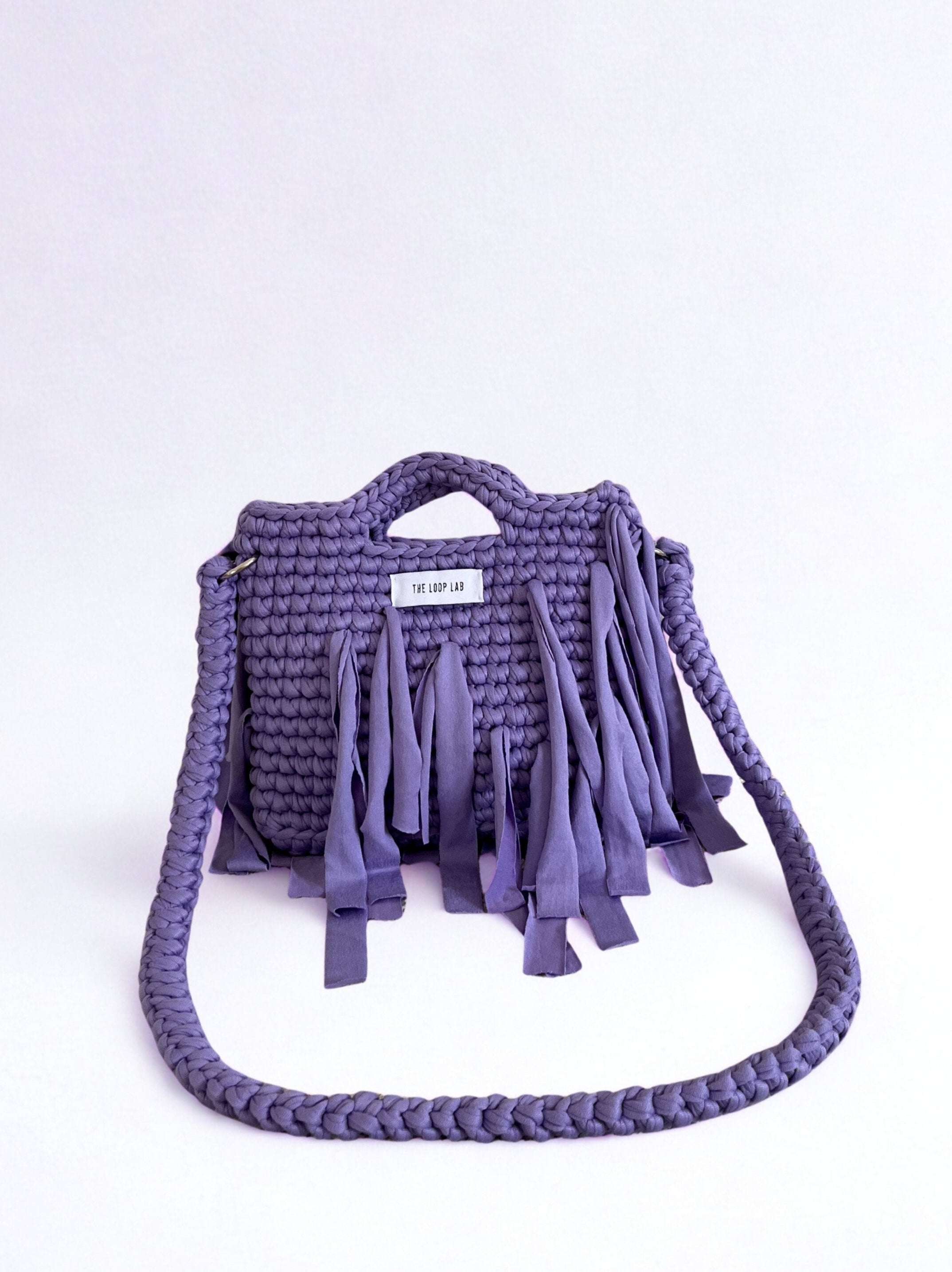 SMALL Crochet bag LILAC