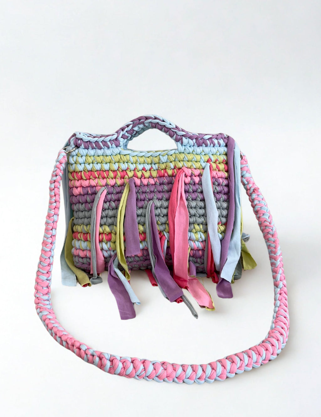 SMALL Crochet bag RAINBOW