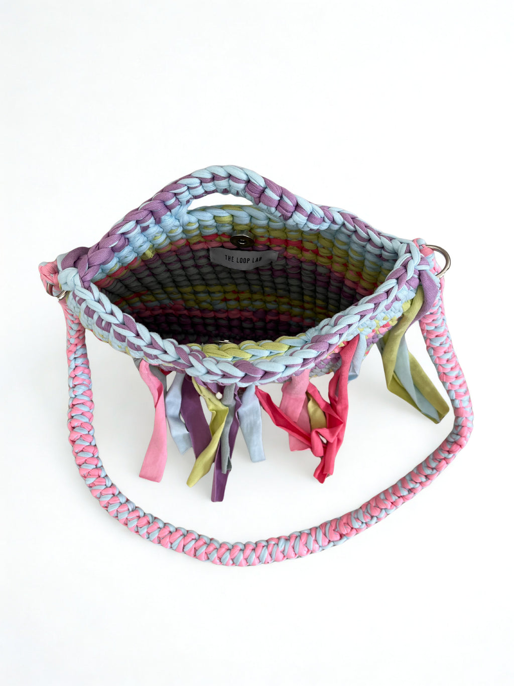 SMALL Crochet bag RAINBOW